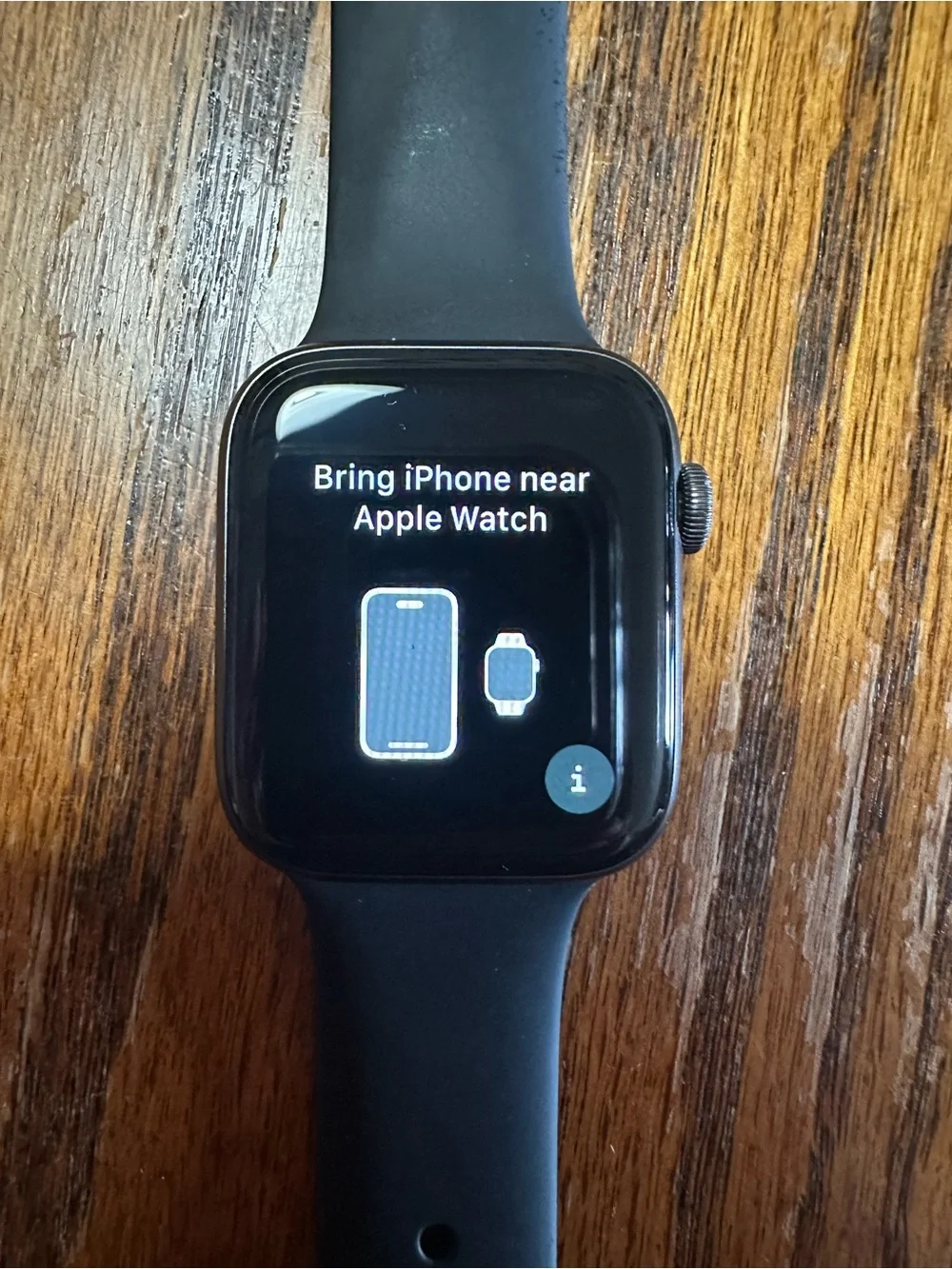Apple Smartwatch Space Gray Aluminum (Watch Only)